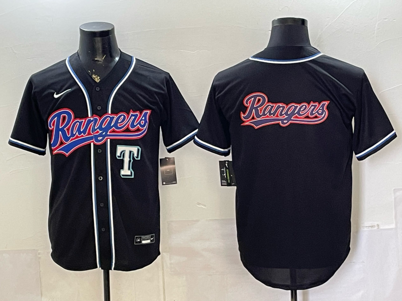Men Texas Rangers blank black Nike 2026 MLB Jersey 05280093->texas rangers->MLB Jersey